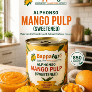 Alphonso Mango Pulp – 850 grms